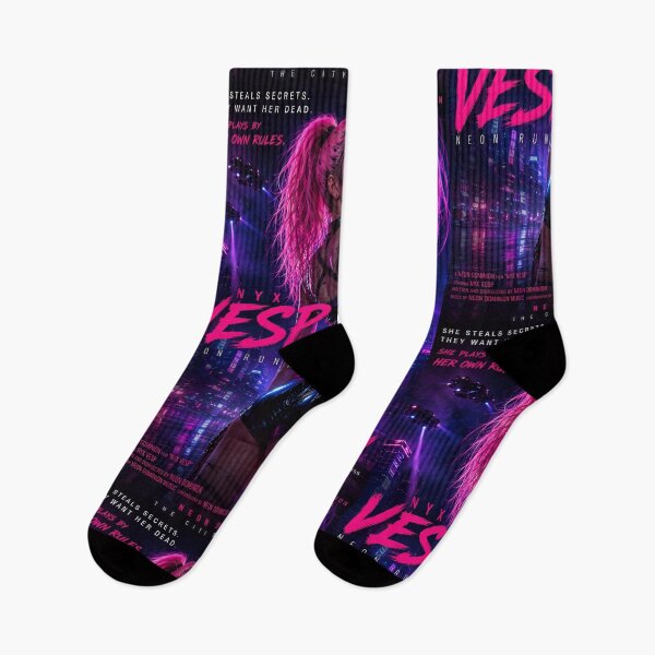 Item preview, Nyx Vesp Neon Dominion Poster designed and sold by Mr Ai Shop.