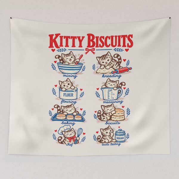 Item preview, Funny Sourdough Cat Making Biscuits, Cute Kitty Bread Baking Meme, Cat Lover Grandma Christmas Gift designed and sold by Quiajia.