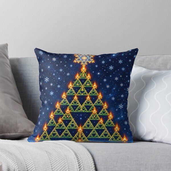 Item preview, Sierpinski Fractal Christmas Tree 2 designed and sold by Sybille-Yates.