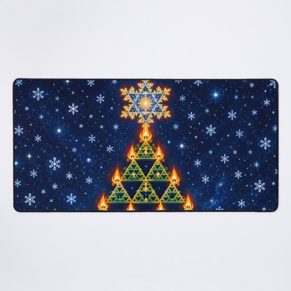Item preview, Sierpinski Fractal Christmas Tree 2 designed and sold by Sybille-Yates.