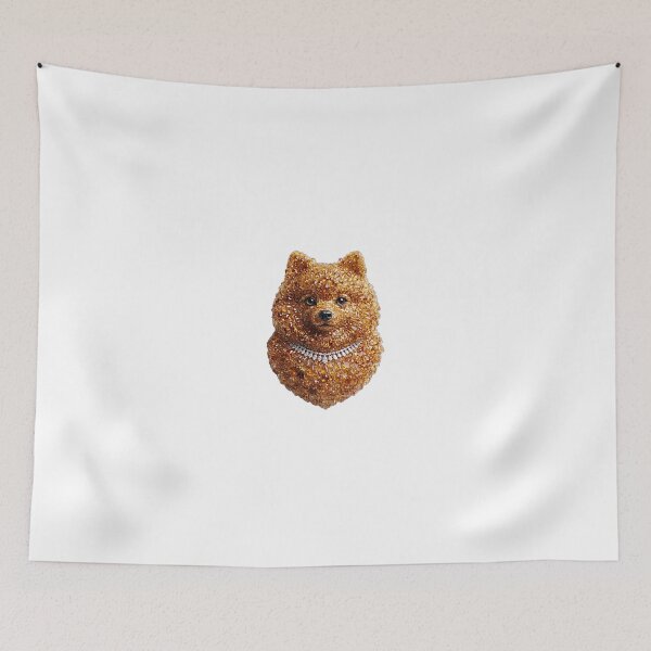 Item preview, Luxury Pomeranian Crystal Mosaic with Diamonds    designed and sold by DigitalGemArt.