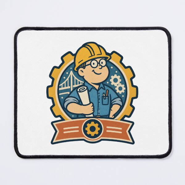 Item preview, Conjunction Junction Engineer Inspired Vintage Style Graphic Design LIMITED EDITION designed and sold by NumandisArt.