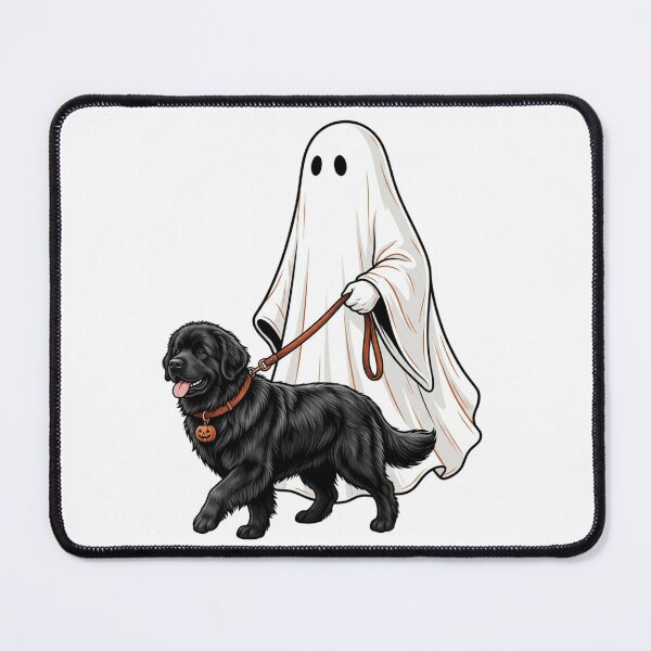 Item preview, Newfoundland Ghost Walking Dog Halloween Spooky Dog Mom Cute Newfie Fall Humor designed and sold by raedattia.