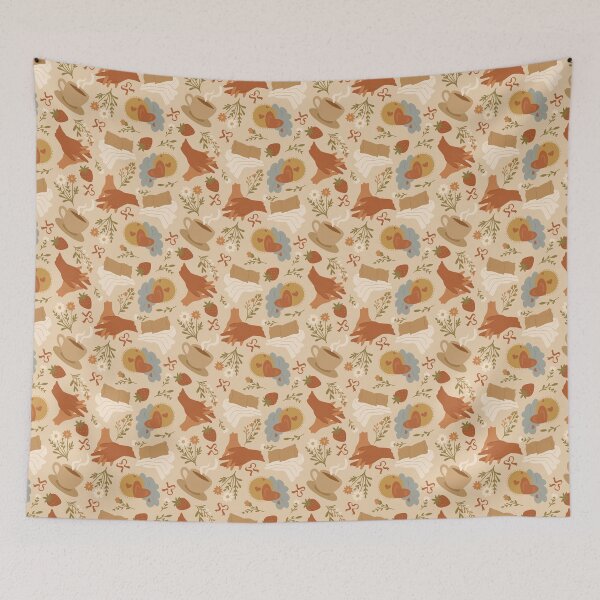 Item preview, Cottagecore| GrumpyxSunshine| Smut & Romantasy Trope Seamless Pattern designed and sold by EnchntdEdVntrs.