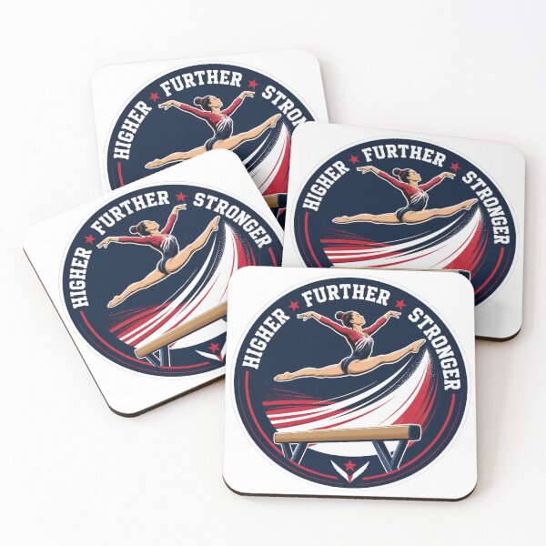 Item preview, Higher, Further, Stronger Artistic Gymnastics designed and sold by FlipGymnastics.