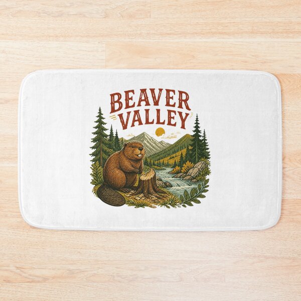 Item preview, Beaver Valley – Rustic Outdoor Nature Design designed and sold by CutieGalore.
