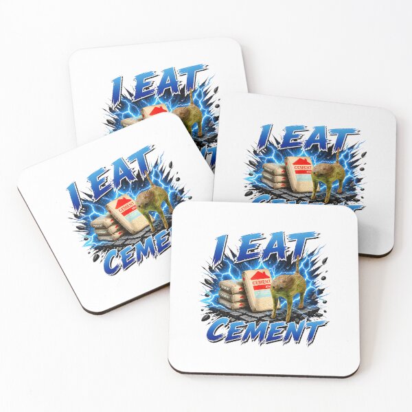 Item preview, Surreal Cement Cat Lightning Meme Tee designed and sold by Maladies.