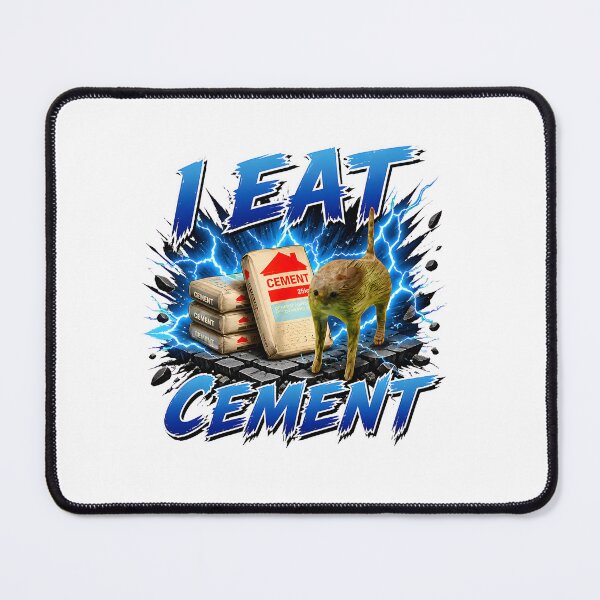 Item preview, Surreal Cement Cat Lightning Meme Tee designed and sold by Maladies.