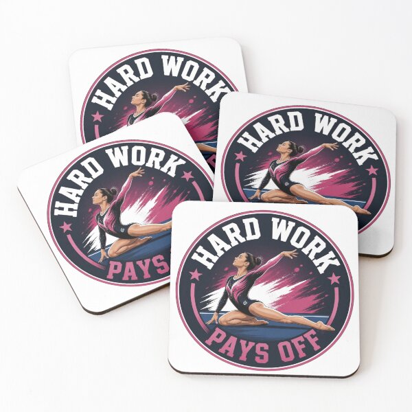 Item preview, Hard Work Pays Off Artistic Gymnastics designed and sold by FlipGymnastics.