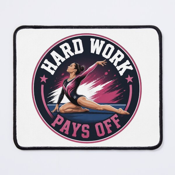 Item preview, Hard Work Pays Off Artistic Gymnastics designed and sold by FlipGymnastics.