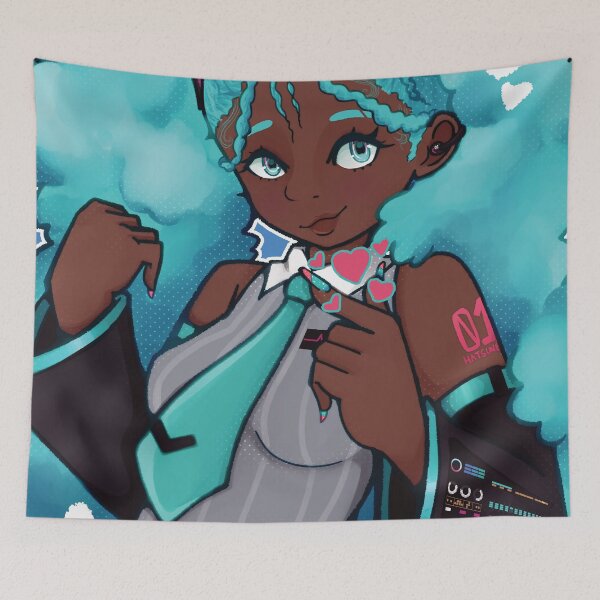 Item preview, I'm thinkin' miku miku ooo eee ooo designed and sold by Krea's Indigo Lounge.