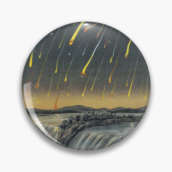 Item preview, 1833 Leonids Meteor Shower Over Niagara Falls Vintage Astronomy  designed and sold by tlpeebles.