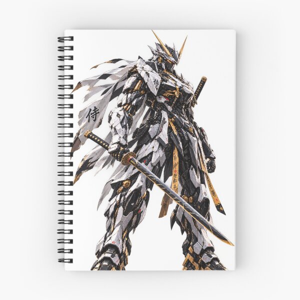 Item preview, Steel Katana Warrior – Legendary Mecha Samurai designed and sold by MangaVersePrint.