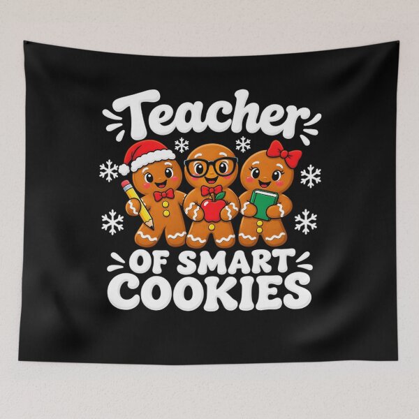 Item preview, Teacher of Smart Cookies Gingerbread Christmas  designed and sold by clothesy7.