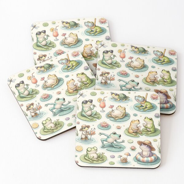 Item preview, Cute Summer Frog Life designed and sold by Sybille-Yates.