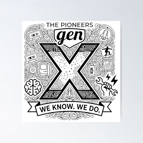 Item preview, The Pioneers Gen X designed and sold by Pulse Creativity Designs.