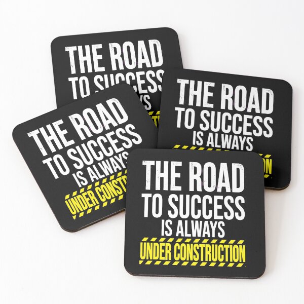 Item preview, The Road To Success Is Always Under Construction - Entrepreneur designed and sold by Vibe-Vary.