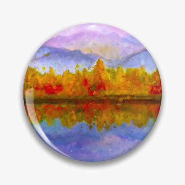 Item preview, Autumn's Reflection on the Lake designed and sold by Makanahele.