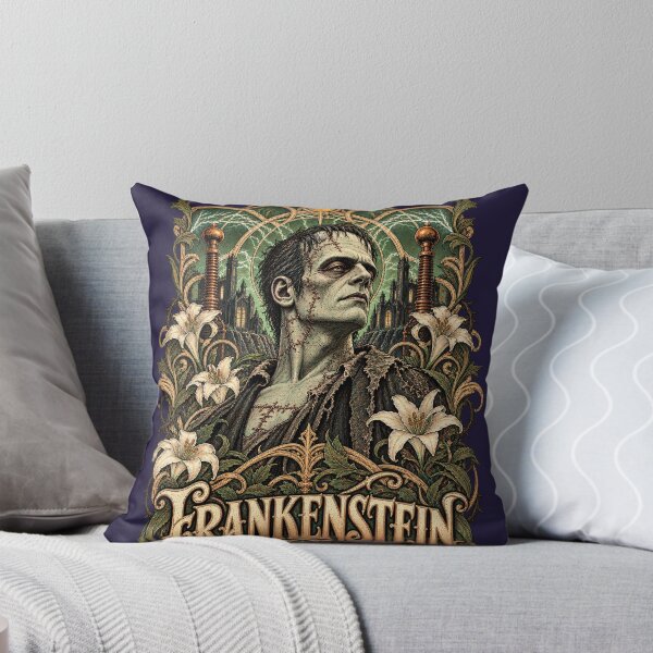 Item preview, Frankenstein — The Modern Prometheus | Gothic Art Nouveau Horror designed and sold by Cohaagens Bazaar.