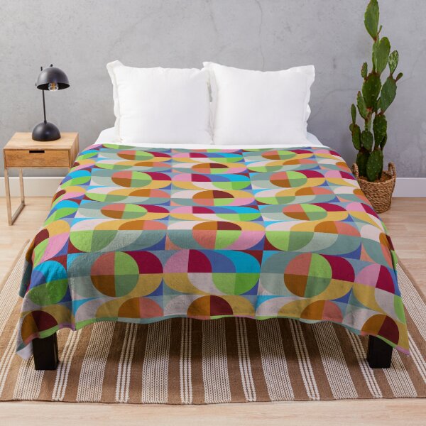 Item preview, Seventies colourful retro pattern designed and sold by ChimaHome.