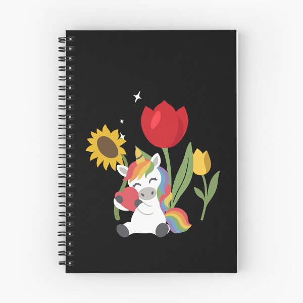 Item preview, Unicorn Flowers Children's Fairy Tale Fantasy Heart designed and sold by Sir-Freaky.