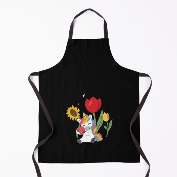 Item preview, Unicorn Flowers Children's Fairy Tale Fantasy Heart designed and sold by Sir-Freaky.