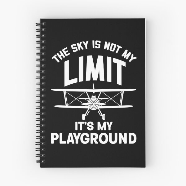 Item preview, The Sky is not my Limit its my Playground Airplane designed and sold by Trenddesigns24.