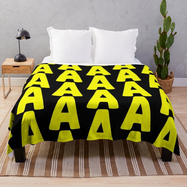 Item preview, Yellow Letter A On Red Halloween Costume Party designed and sold by OddityVault.