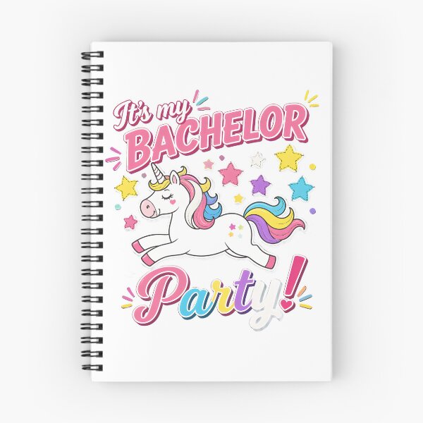 Item preview, It's My Bachelor Party Unicorn Stars Tee designed and sold by Maladies.