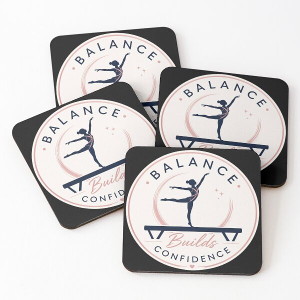 Item preview, Balance Builds Confidence Artistic Gymnastics designed and sold by FlipGymnastics.