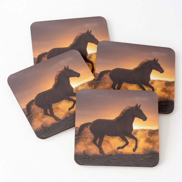 Item preview, Wild Horse Galloping at Sunset designed and sold by roverte.