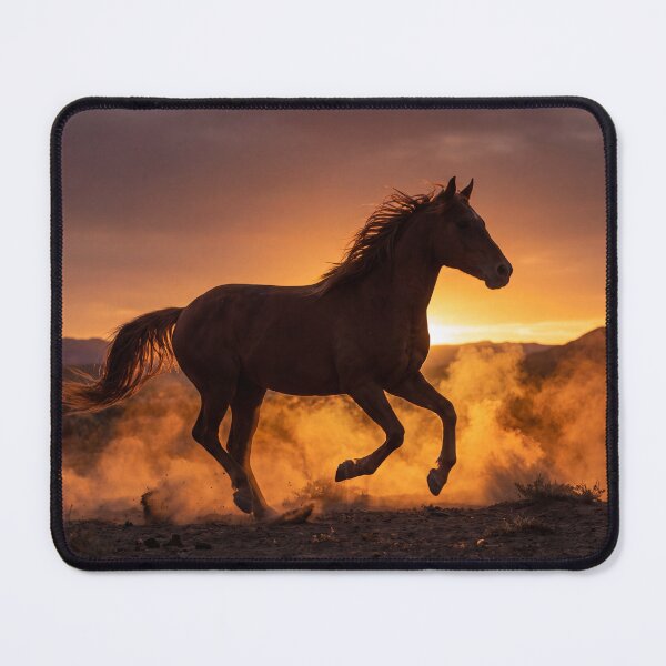 Item preview, Wild Horse Galloping at Sunset designed and sold by roverte.