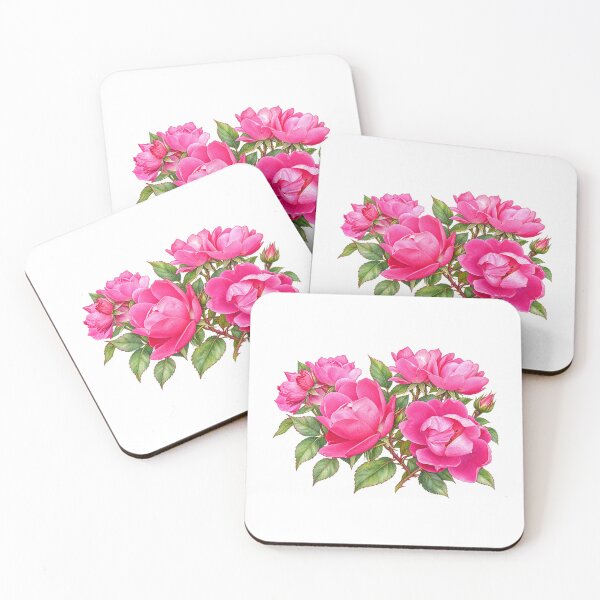 Item preview, Pretty hot pink rose  flowers photo art designed and sold by naturematters.