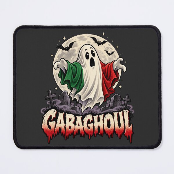 Item preview, Gabaghoul Italian Flag Ghost Vintage Halloween Graveyard designed and sold by AmiGraph.