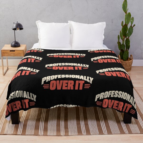 Item preview, Professionally Over It Workplace Humor Corporate Shirt designed and sold by StudioBilly3000.