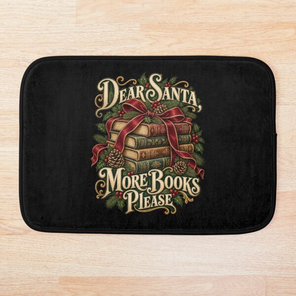 Item preview, Dear Santa, More Books Please - Book Lover Christmas designed and sold by Good Mood Foundry.