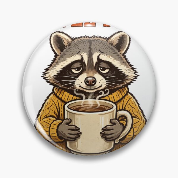 Item preview, Coffee First Funny Raccoon Coffee Lover designed and sold by Dudas Garage & Outdoors.