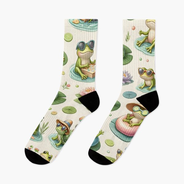 Item preview, Cute Summer Frog Life designed and sold by Sybille-Yates.