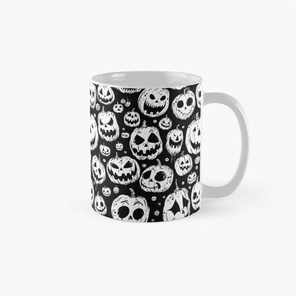 Item preview, Halloween Spooky Jack-O-Lanterns In Black and White designed and sold by DEC02.