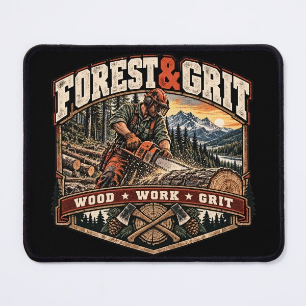 Item preview, Forest & Grit- Vintage Logger Americana Workwear T-Shirt designed and sold by DomKo10.