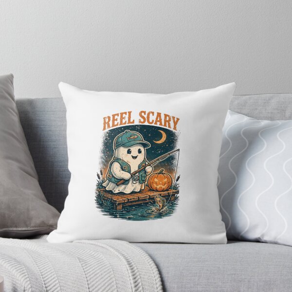 Item preview, Reel Scary Ghost Fishing Halloween designed and sold by Dudas Garage & Outdoors.