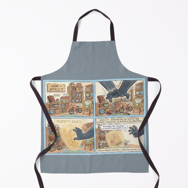 Item preview, The Universal Declaration of Human Rights protects property. designed and sold by Mianku | Für das Leben.