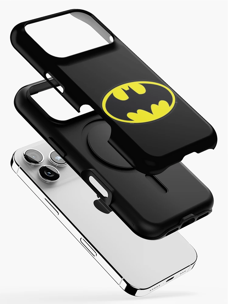 Thumbnail 2 of 4, iPhone Case, Batman logo designed and sold by Mad Apparel.