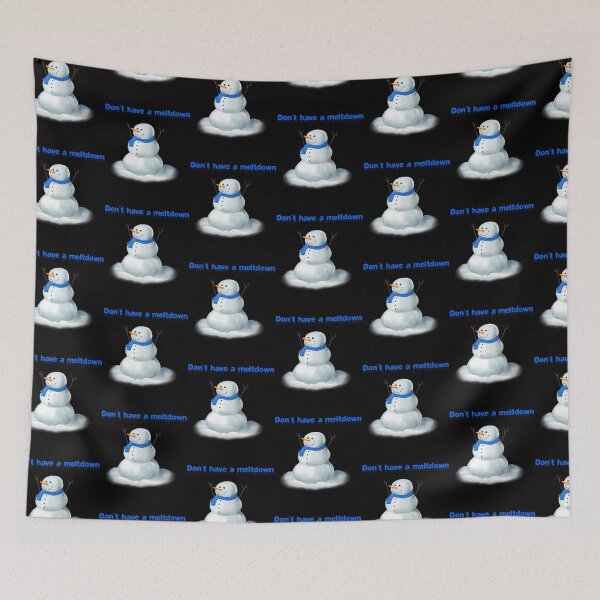 Item preview, Snowman - Dont Have A Meltdown - Funny Winter Pun designed and sold by OddityVault.