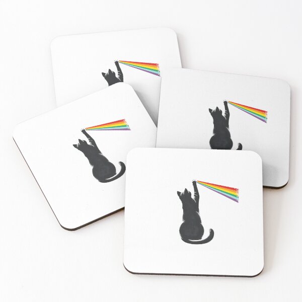 Item preview, Cat Prism Rainbow Light Science Art  designed and sold by MLETEM-P.