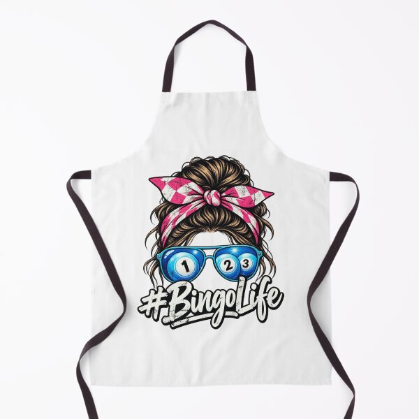 Item preview, Bingo Life Woman with Lucky Numbers designed and sold by ROUX-ART.