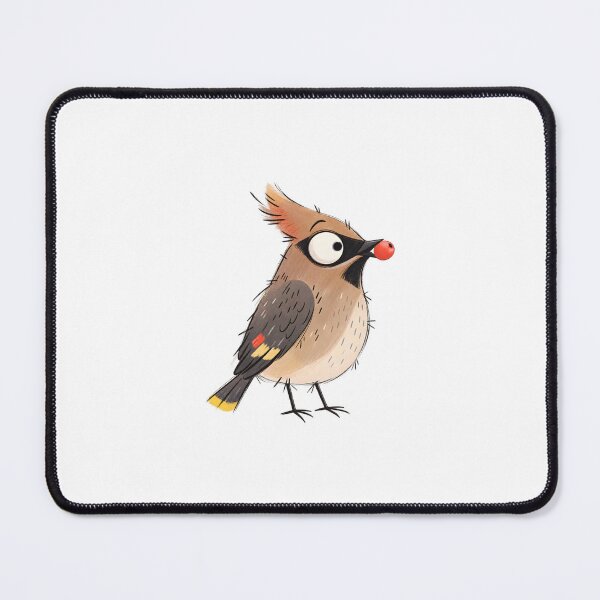 Item preview, Waxwing with a Single Berry designed and sold by The-Art-of-D.