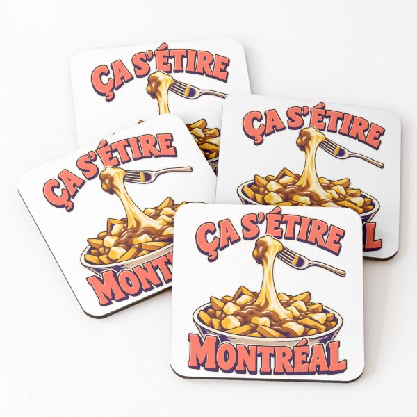 Item preview, Montreal Ca S'Etire Poutine Cheese Pull designed and sold by Fenay Designs.