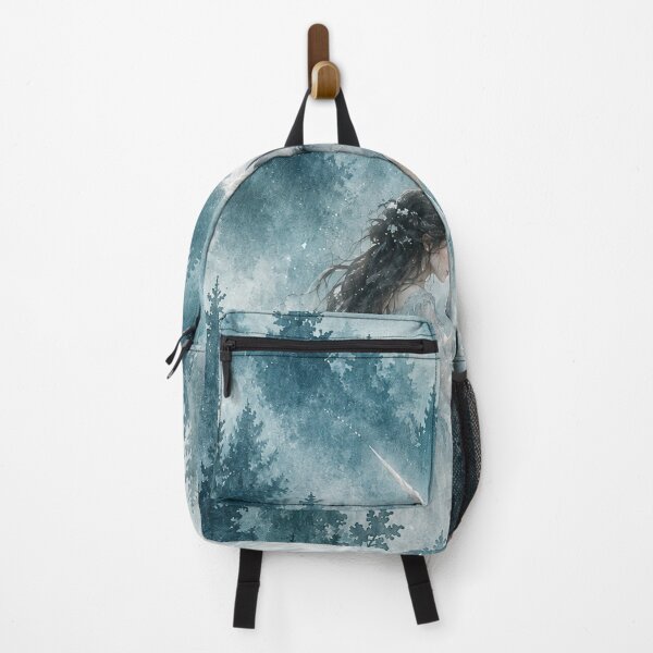 Item preview, White Unicorn and Forest Maiden in an Enchanted Mist designed and sold by KokoDeez.