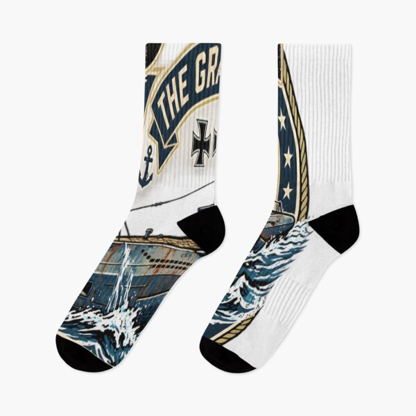 Item preview, U-Boat Kriegsmarine Atlantic Convoy Hunter Vintage Naval Warfare Design designed and sold by CatLovers Studio.